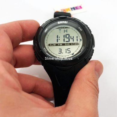 Часы армейские оригинал SKMEI 1025BK, Спортивные прочные часы, Водонепроницаемые EL-780 мужские часы