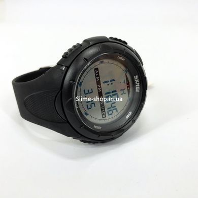 Часы армейские оригинал SKMEI 1025BK, Спортивные прочные часы, Водонепроницаемые EL-780 мужские часы