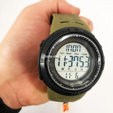 Годинники спортивні спорт SKMEI 2070AG, Кращі тактичні годинники, Годинники спортивні, Наручний годинник QT-170 для військових