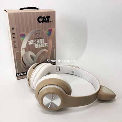 Беспроводные наушники cat ear ST37M, Наушники для детей беспроводные, Наушники для детей YP-790 с ушками