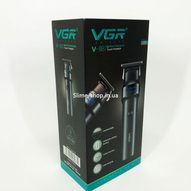 Електробритва для стрижки голови VGR V-987, Машинка окантувальна, Тример для бороди YL-139 від батарейок