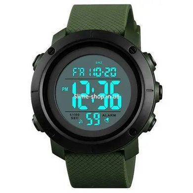 Водонепроникний чоловічий годинник SKMEI 1434AGWT, Годинник чоловічий ND-585 кварцово-електронний спортивний