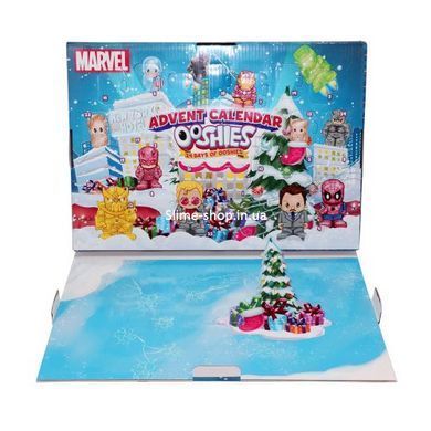 Набор игровых фигурок Oоshies &ndash; Адвент-календарь Марвел
