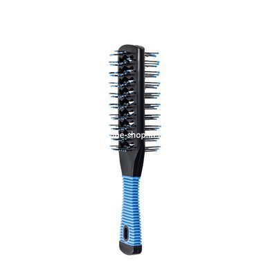 Расчёска для сушки волос QPI Professional продувная двойная 22*4,5 см PM-2016 Синяя