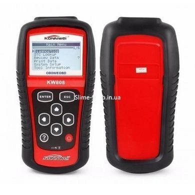 Сканер для считывания авто Konnwei KW808 OBD II/EOBD, Автосканер для LZ-565 самостоятельной диагностики