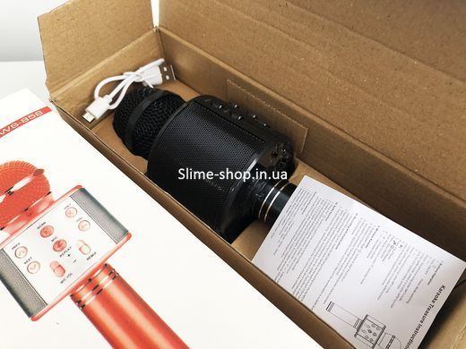 Мікрофон WS-858 WSTER BLACK. SW-218 Колір: чорний