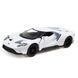 Машинка металева "FORD GT 2017", білий