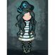 Картина по номерам "Black Pearl Santoro Gorjuss Collection" 30х40 см