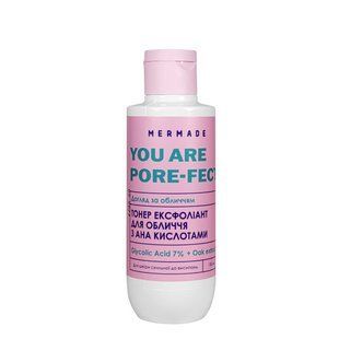 Тонер эксфолиант для лица с АНА кислотами Mermade Glycolic Acid 7% & Oak Extract 150 мл
