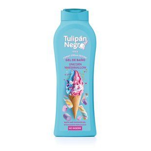 Гель для душа Tulipan Negro Yummy Cream &laquo;Зефирный Единорог&raquo; 650 мл