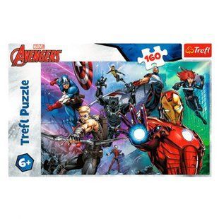 Пазли - 160 ел "MARVEL: Герої завжди напоготові"
