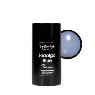 Дезодорант для тела мужской Top Beauty Hidaljo Blue парфюмированный с пробиотиком (черный флакон)
