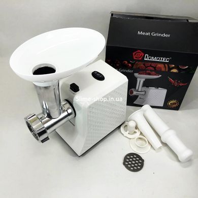 Мясорубка электрическая для мяса Domotec R3391 2000 W, Мясорубки с соковыжималкой UT-251 и шинковкой