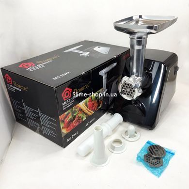 Мясорубка электрическая для столовой Domotec MS-2022 2800 Вт, Мясорубка для овощей TH-757 и фруктов