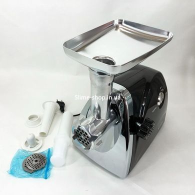 Электрический измельчитель с двумя ножами Suntera SMG-5418B 1800 Вт, Мясорубка WY-231 электрическая металл