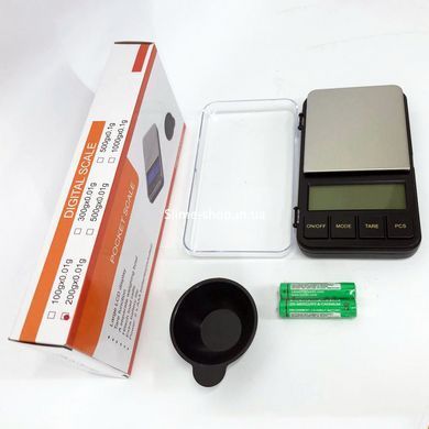Кишенькові ваги для золота Digital scale VS 6285PA-200 г, Міні ваги, Ваги з поділом CK-345 0.01 гр