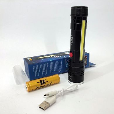 Лед фонарь переносной Police T6-26+T6+COB, Супермощный поисковый ручной фонарь, UX-860 Фонарик bl