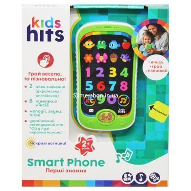 Телефон дитячий "Smart Phone" (укр та англ)