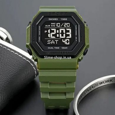 Часы спортивные спорт SKMEI 1988AG, Брендовые мужские часы, Часы кварцевые армейские, RC-290 Часы спортивные