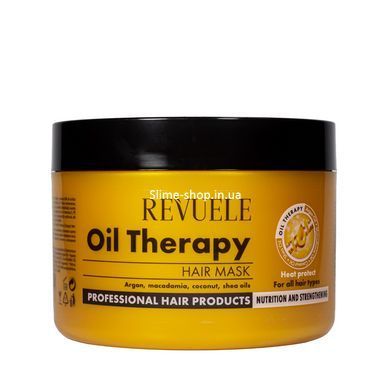 Маска для відновлення сухого та пошкодженого волосся Revuele Oil Therapy 500 мл
