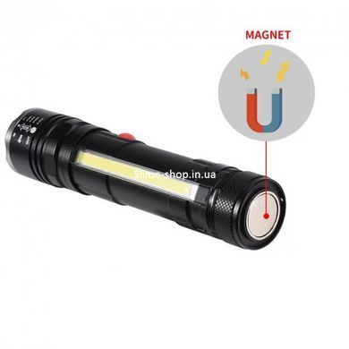 Лед фонарь переносной Police T6-26+T6+COB, Супермощный поисковый ручной фонарь, UX-860 Фонарик bl
