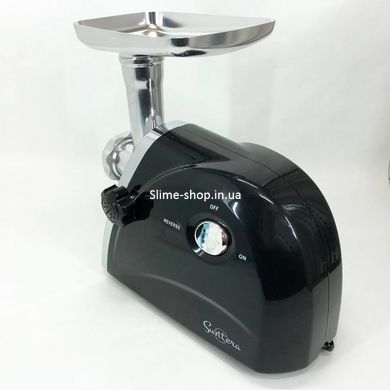Электрический измельчитель с двумя ножами Suntera SMG-5418B 1800 Вт, Мясорубка WY-231 электрическая металл