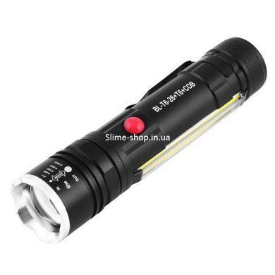 Лед фонарь переносной Police T6-26+T6+COB, Супермощный поисковый ручной фонарь, UX-860 Фонарик bl