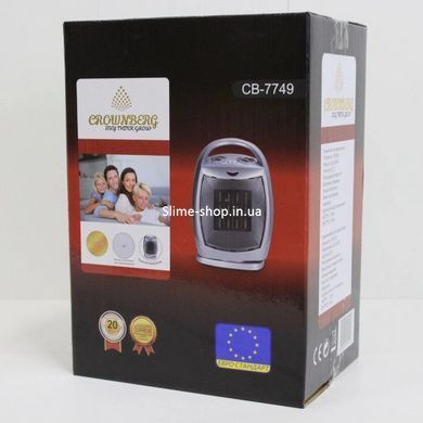 Обогреватель керамический тепловентилятор Crownberg CB-7749 с таймером, QW-950 ветродуйка электрическая