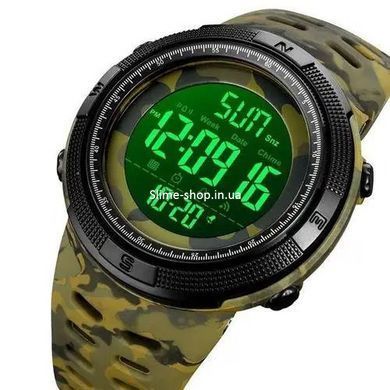 Годинники для чоловіка SKMEI 2070CMGN, Кращі тактичні годинники, Годинник військовий чоловічий, Брендовий GV-870 чоловічий годинник