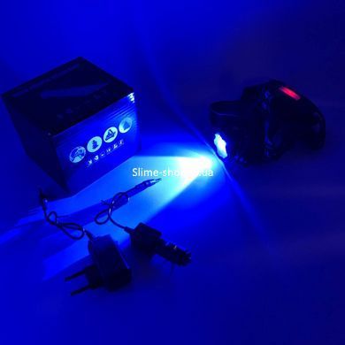 Led ліхтар акумуляторний налобний 1000лм PLD-T115-PM30-TG, Потужний акумуляторний WR-679 налобний ліхтарик