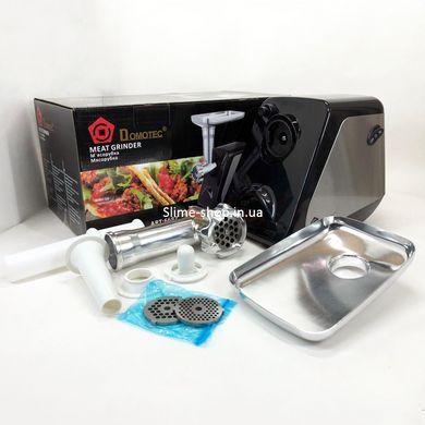 Мясорубка электрическая для столовой Domotec MS-2022 2800 Вт, Мясорубка для овощей TH-757 и фруктов