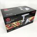 Мясорубка электрическая для столовой Domotec MS-2022 2800 Вт, Мясорубка для овощей TH-757 и фруктов
