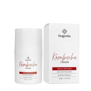 Крем для лица Bogenia Kombucha Cream с комбучей и антиоксидатнами 50 мл