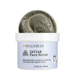 Скраб для лица Hollyskin Caviar Face Scrub с экстрактом черной икры 100 мл 0209h