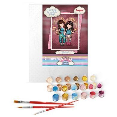 Картина по номерам "Fireworks Santoro Gorjuss Collection" 30х40 см