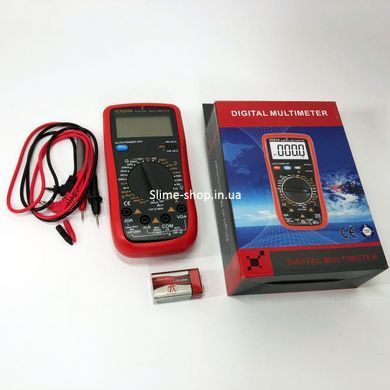 Электронный тестер мультиметр VC9205N, Мультиметр тестер напряжения, Мультиметр с SC-958 подсветкой дисплея