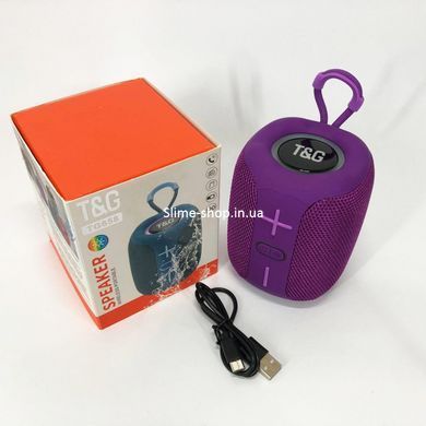 Портативна бездротова колонка з хорошим звуком TG658, Акустика для вулиць, Потужна ET-376 колонка блютуз