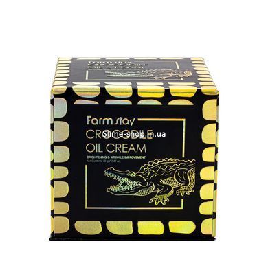 Крем для обличчя FarmStay Crocodile Oil Cream з жиром крокодила 70 г