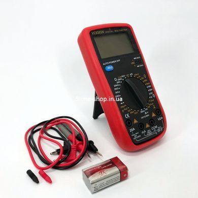 Электронный тестер мультиметр VC9205N, Мультиметр тестер напряжения, Мультиметр с SC-958 подсветкой дисплея