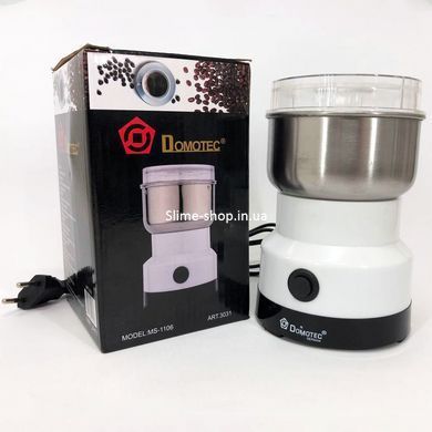 Кофемолки для специй Domotec MS-1106, Кофемолка металлическая, Мощная кофемолка KA-272 для измельчения