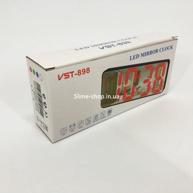 Годинник настільний професійний електронний VST-898-1, Практичний настільний годинник KZ-546 з підсвічуванням