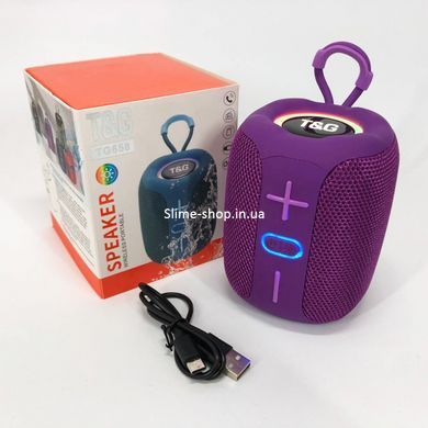 Портативна бездротова колонка з хорошим звуком TG658, Акустика для вулиць, Потужна ET-376 колонка блютуз
