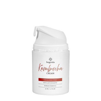 Крем для лица Bogenia Kombucha Cream с комбучей и антиоксидатнами 50 мл