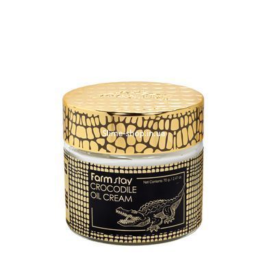 Крем для обличчя FarmStay Crocodile Oil Cream з жиром крокодила 70 г