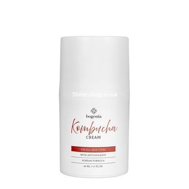 Крем для лица Bogenia Kombucha Cream с комбучей и антиоксидатнами 50 мл
