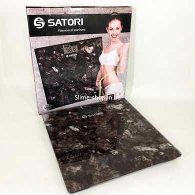 Весы напольные Satori SBS-301-BL 180 кг, весы для взвешивания людей, весы KH-927 бытовые напольные