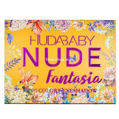 Палетка теней для век 70 оттенков HudaBaby Nude Fantasia HD70001