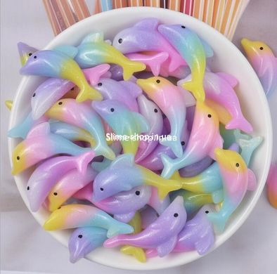Шарм «Дельфин трехцветный» для слайма