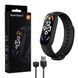 Фітнес браслет FitPro Smart Band M7 (смарт годинник, пульсоксиметр, пульс). VA-422 Колір: чорний