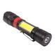 Портативный светодиодный фонарь с зарядкой PL-826-P70-COB(white+red), VK-455 Походный фонарик